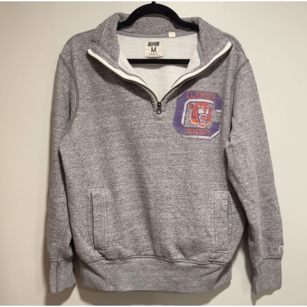 Tailgate/American Eagle Clemson University Quarter Zip Sweatshirt